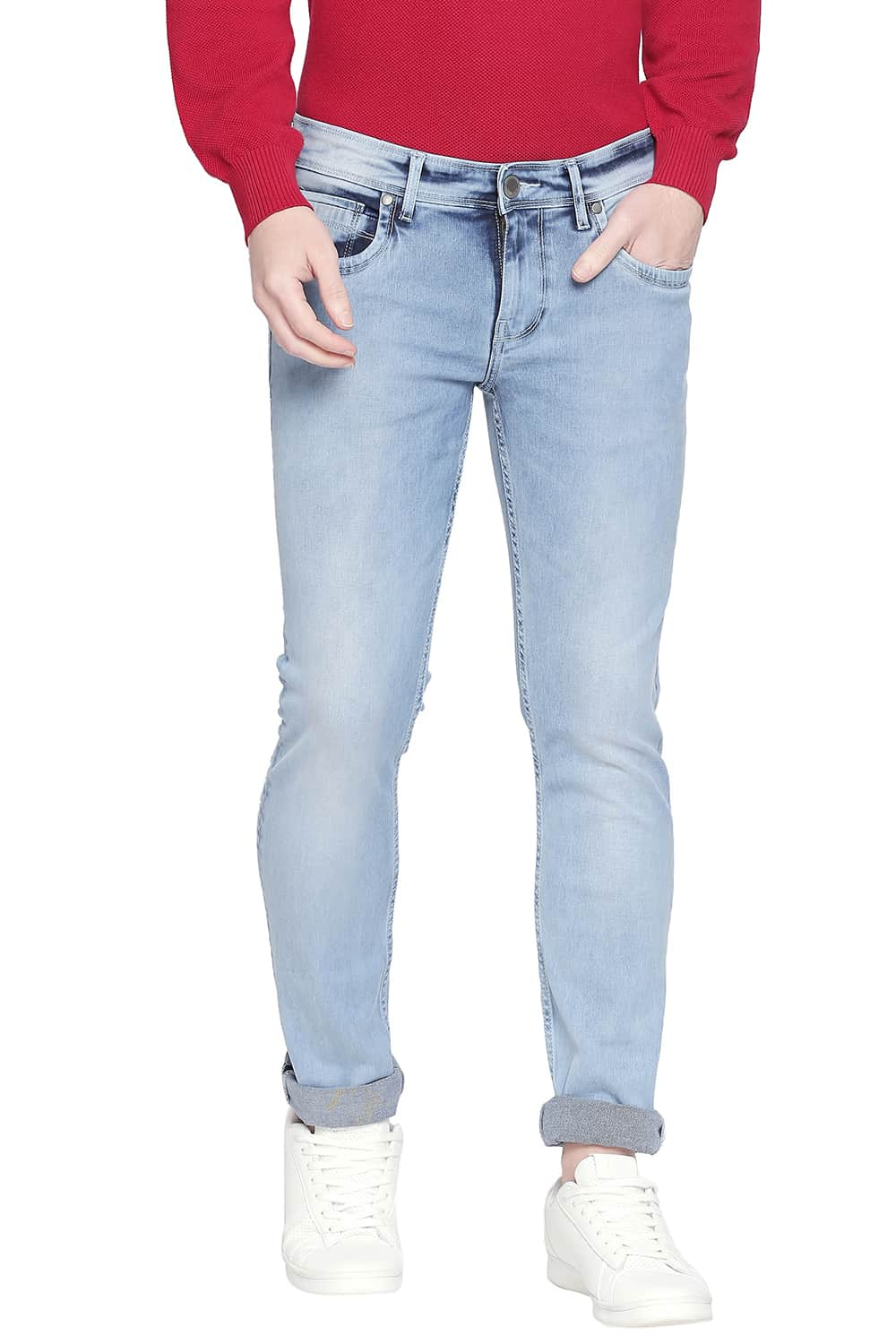 BASICS TORQUE FIT STRETCH JEANS