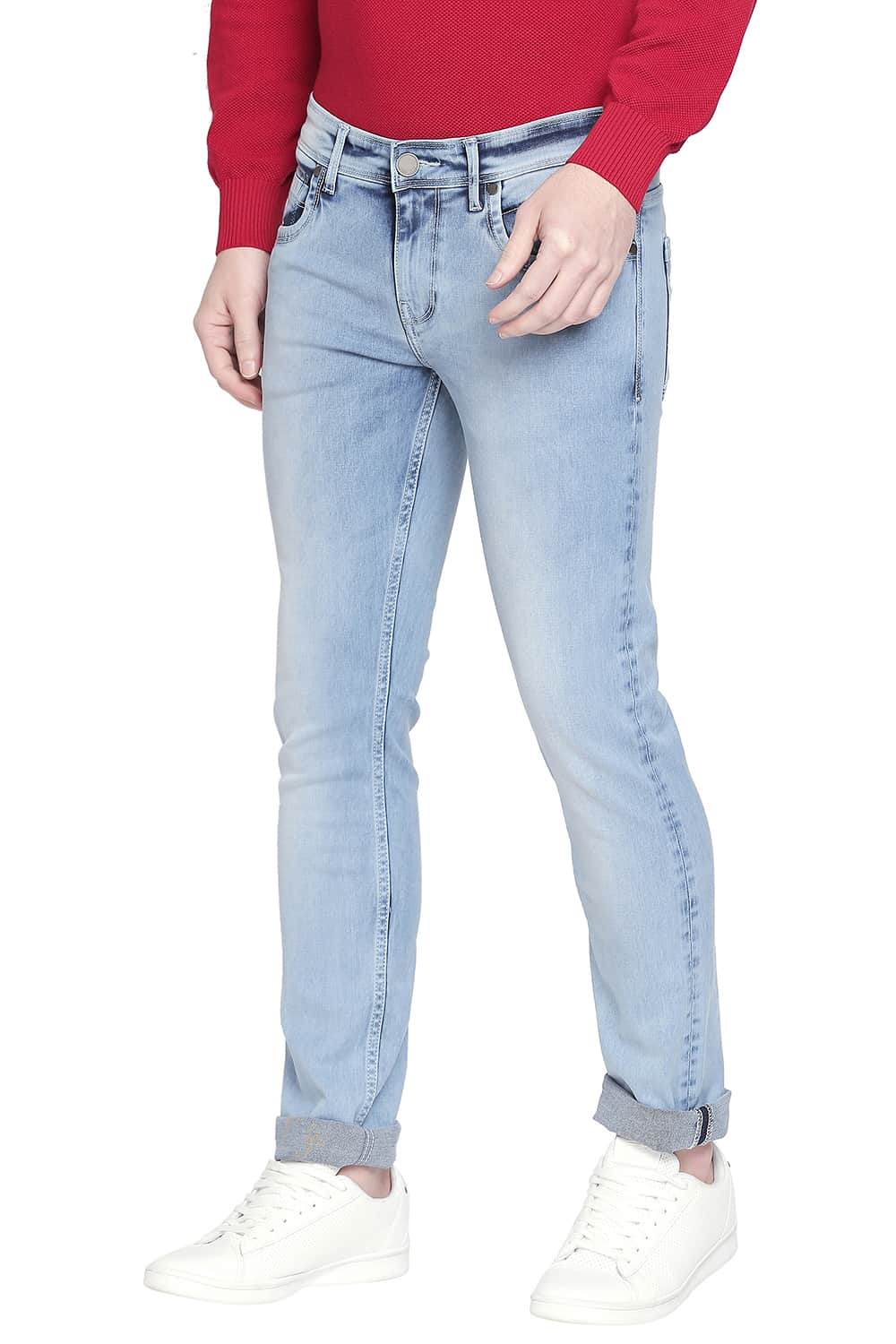 BASICS TORQUE FIT STRETCH JEANS