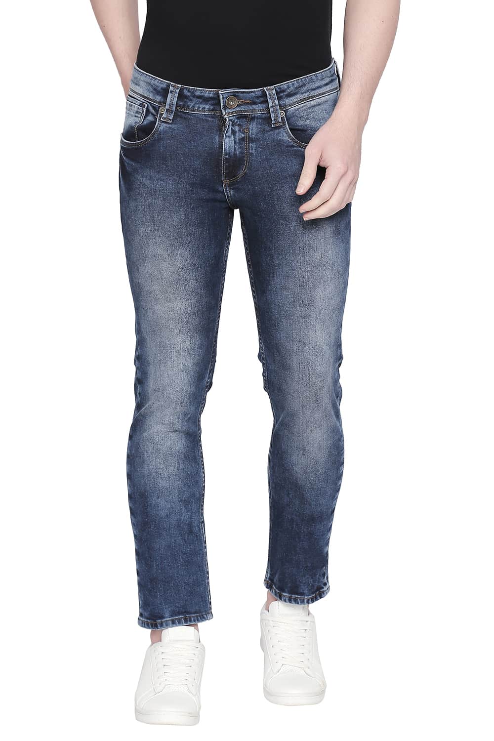 BASICS TORQUE FIT MOONLIT OCEAN STRETCH JEANS