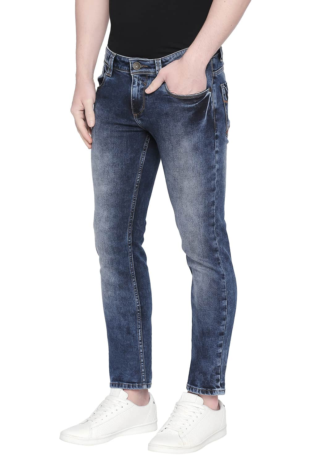 BASICS TORQUE FIT STRETCH JEANS