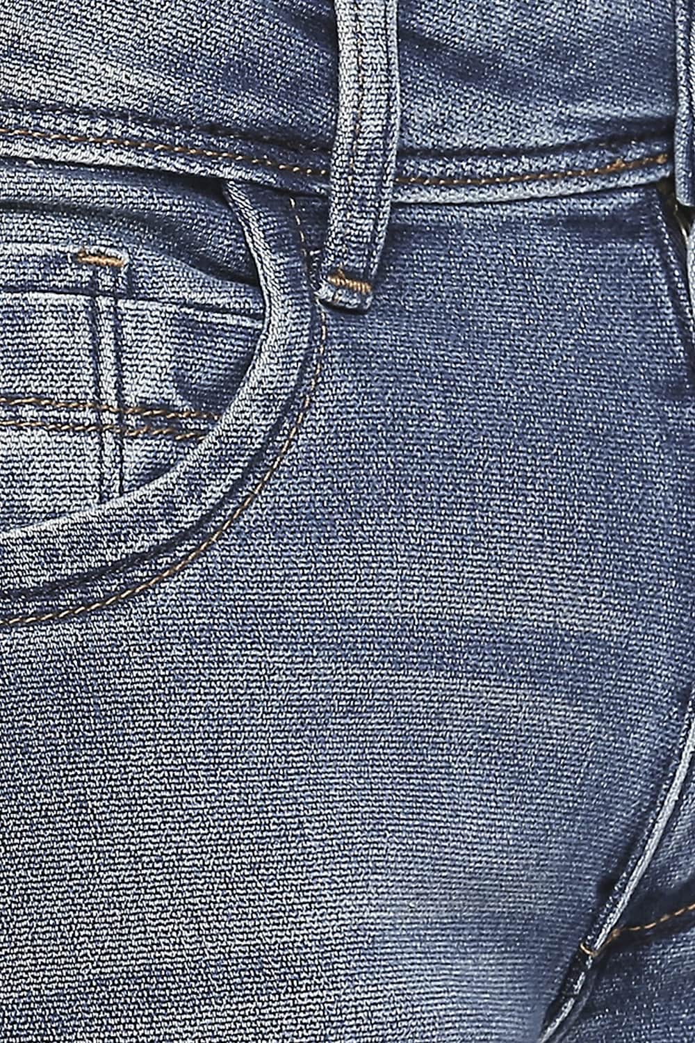 BASICS BLADE FIT COPEN BLUE STRETCH JEANS