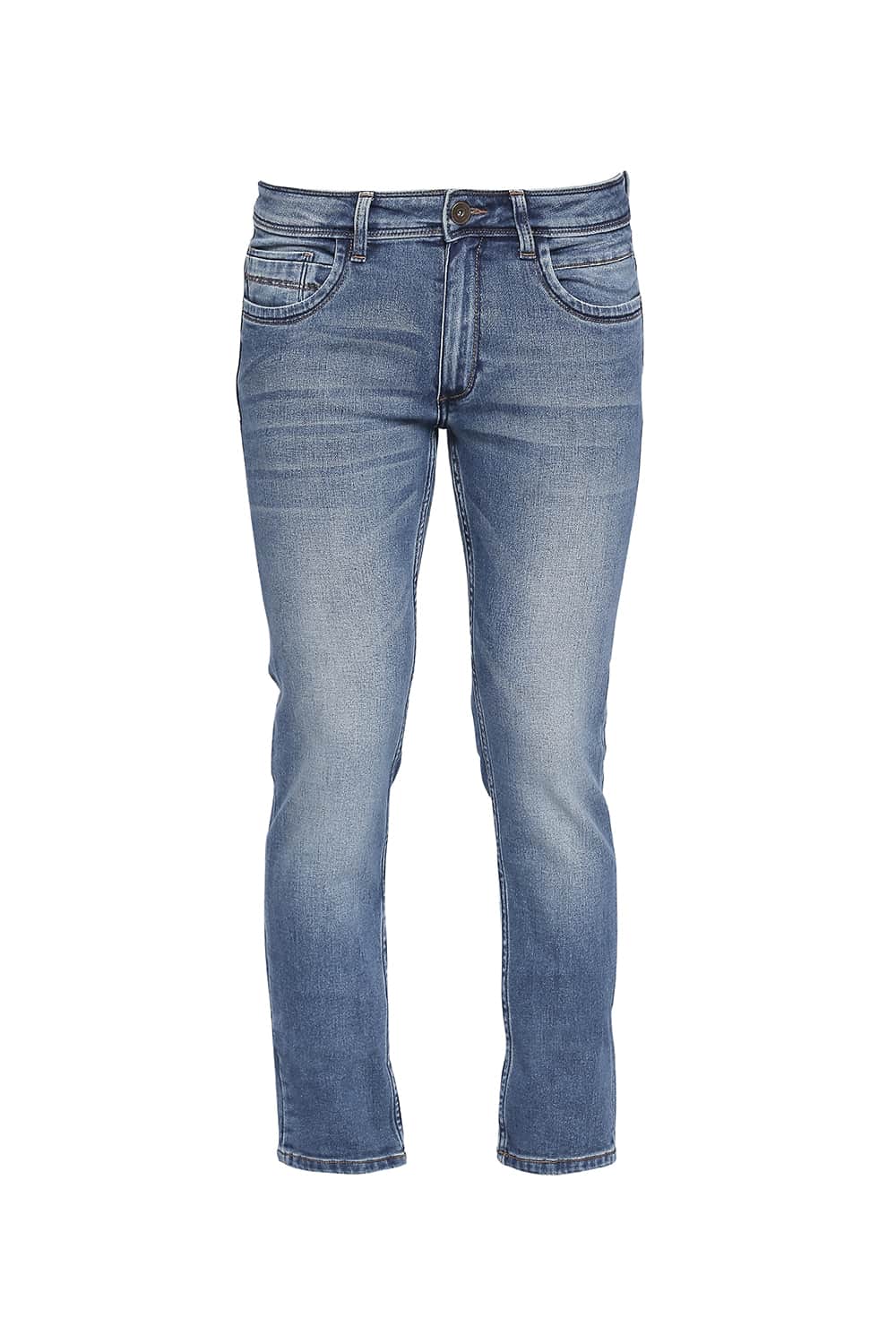 BASICS BLADE FIT COPEN BLUE STRETCH JEANS
