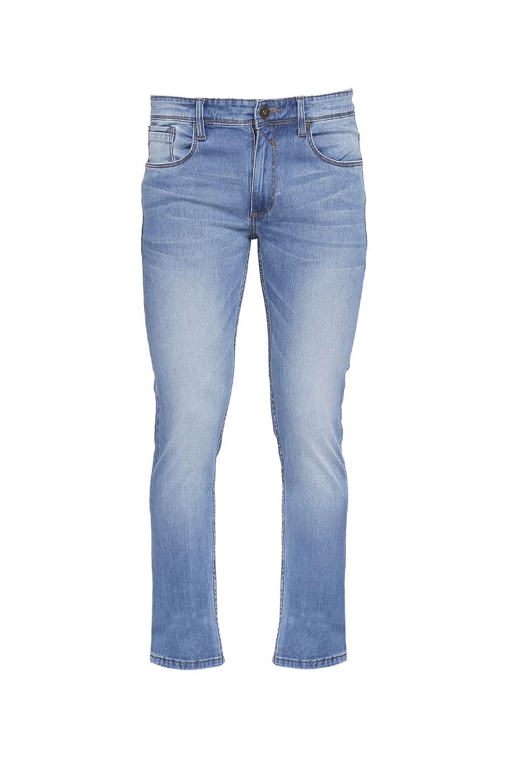 BASICS TORQUE FIT CAPTAIN BLUE STRETCH JEANS