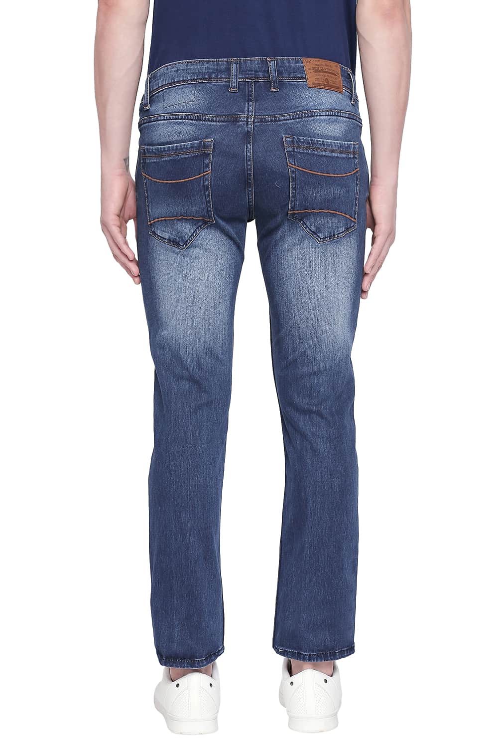 BASICS TORQUE FIT MONACO BLUE STRETCH JEANS