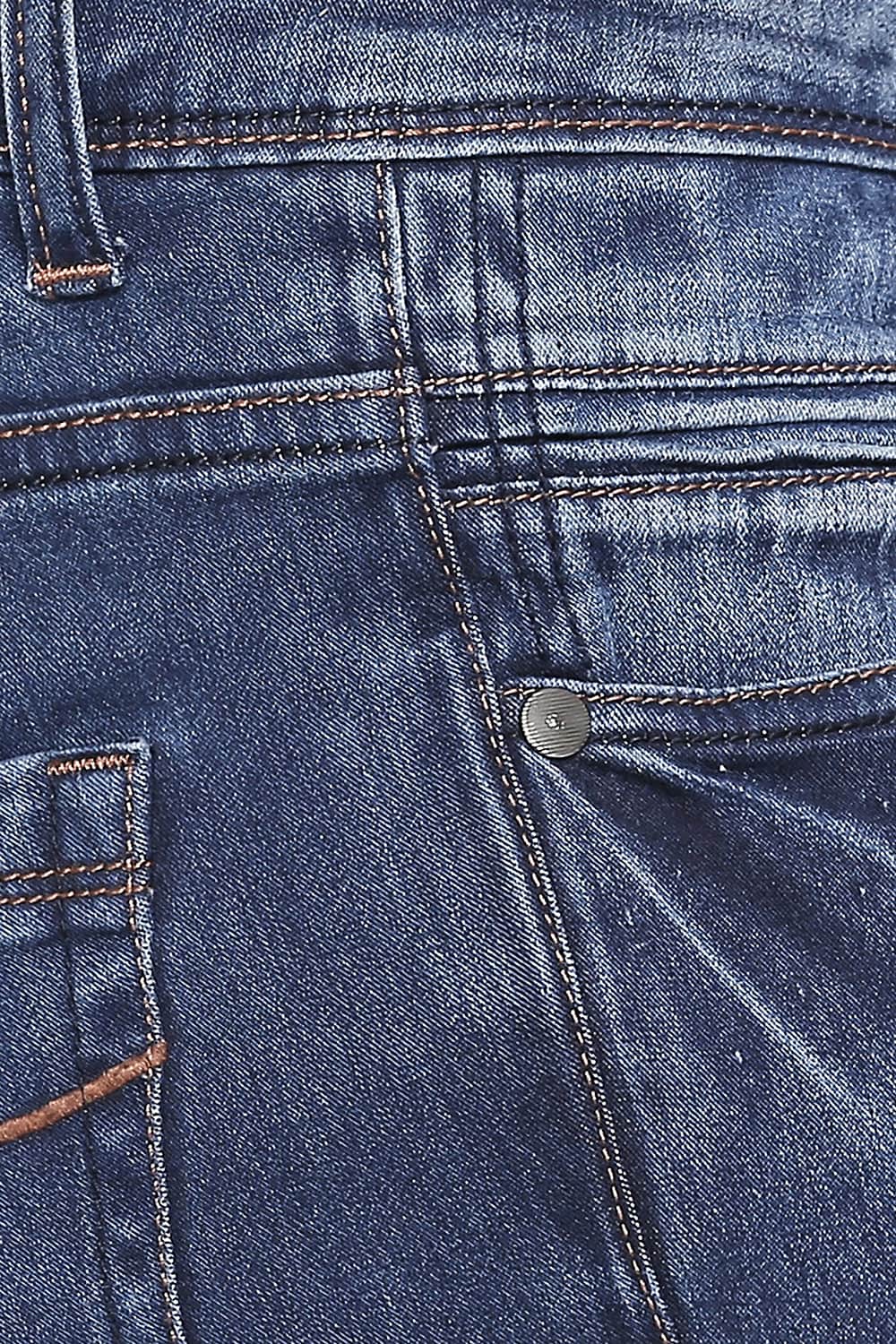 BASICS TORQUE FIT MONACO BLUE STRETCH JEANS