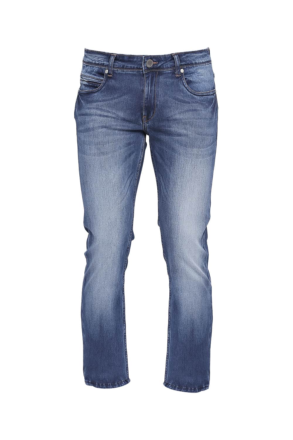 BASICS TORQUE FIT MONACO BLUE STRETCH JEANS