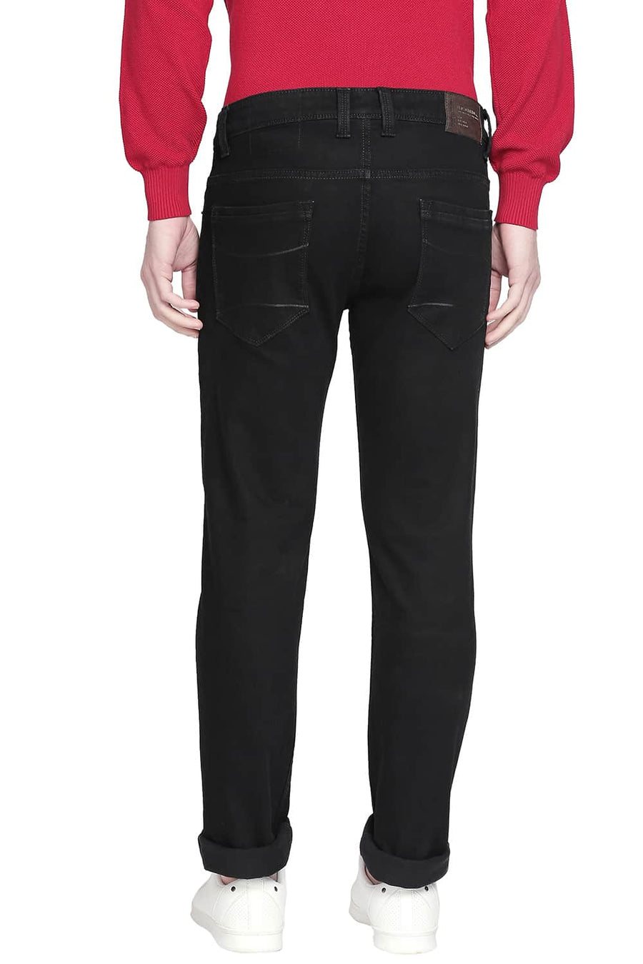BASICS TORQUE FIT PIRATE BLACK STRETCH JEANS