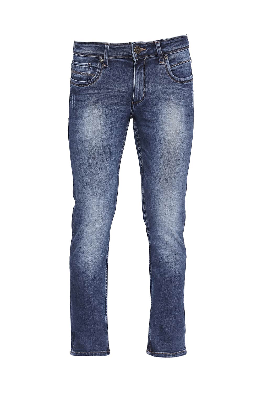 BASICS TORQUE FIT MOROCCAN BLUE STRETCH JEANS