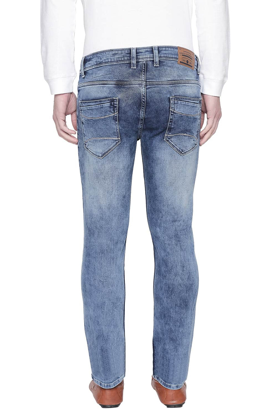 BASICS TORQUE FIT CORONET BLUE STRETCH JEANS