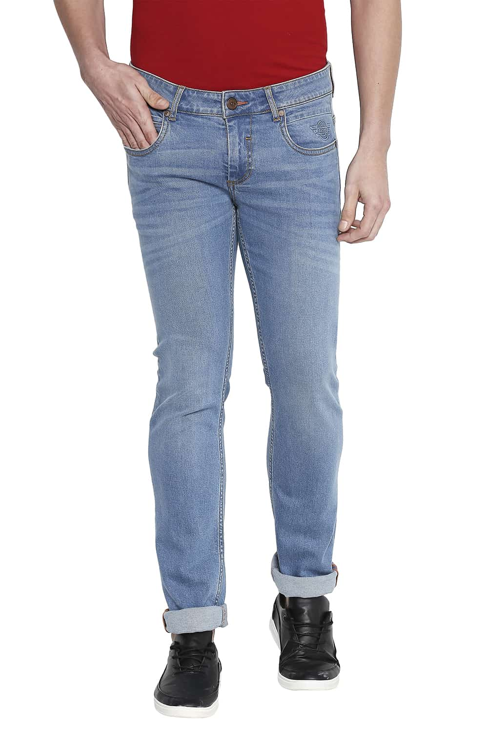 BASICS TORQUE FIT STRETCH JEANS