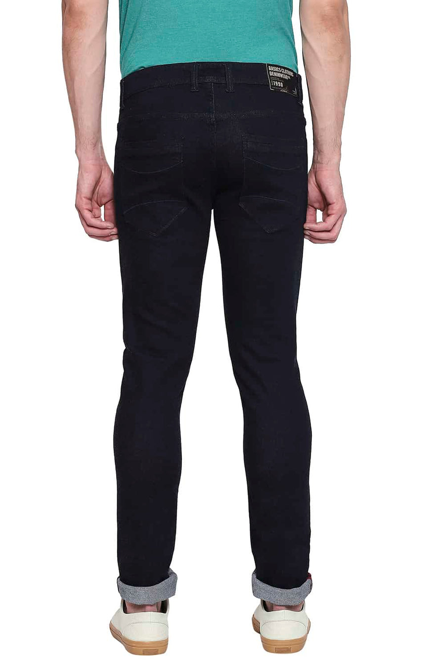 BASICS BLADE FIT DARK SAPPHIRE STRETCH JEANS