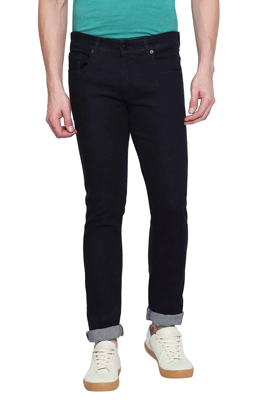 BASICS BLADE FIT DARK SAPPHIRE STRETCH JEANS