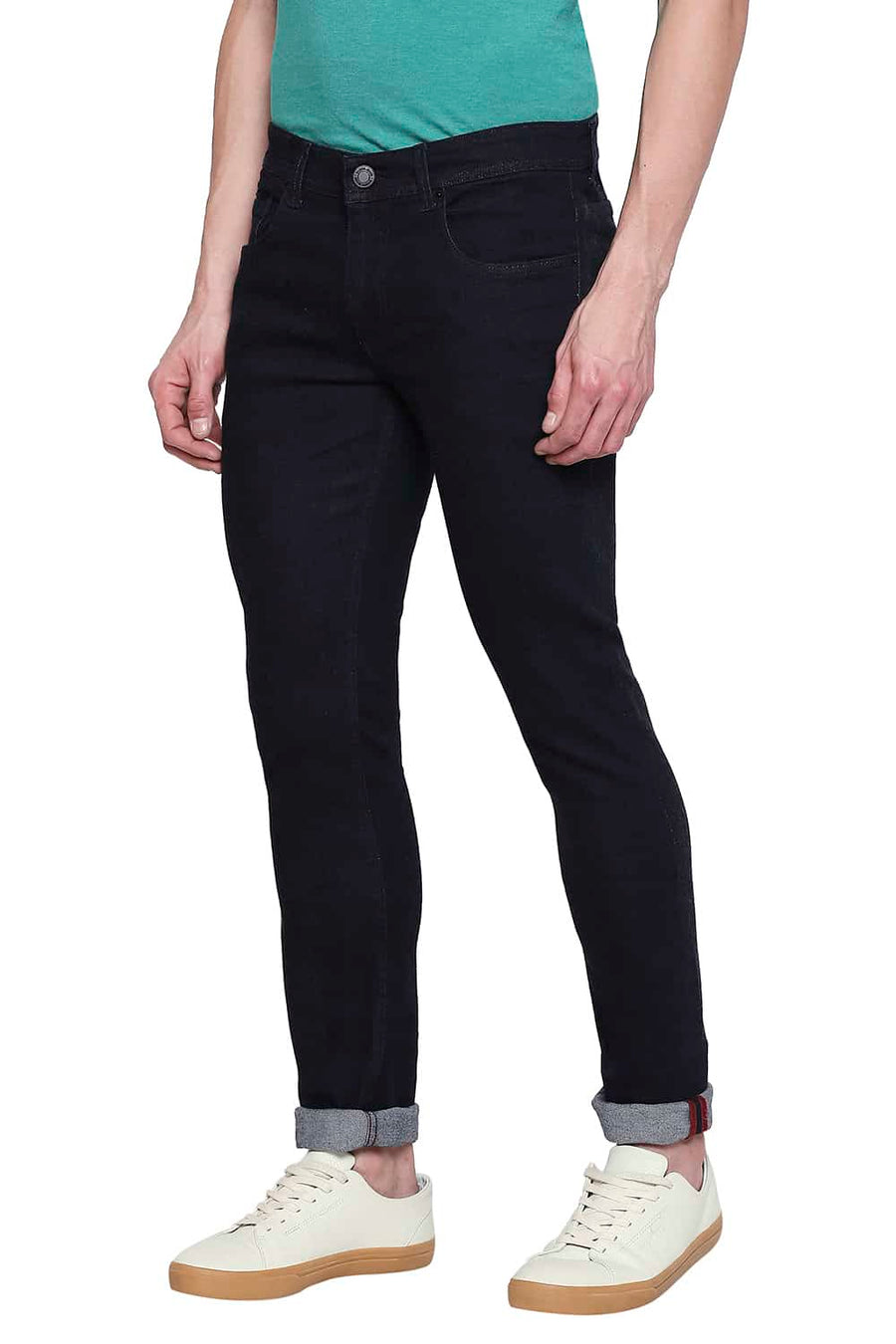 BASICS BLADE FIT DARK SAPPHIRE STRETCH JEANS