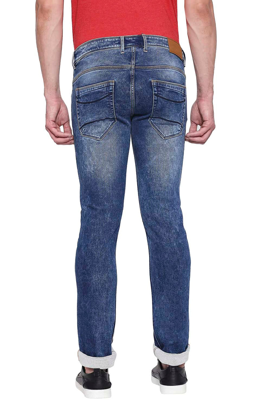 BASICS TORQUE FIT BLUE HORIZON STRETCH JEANS