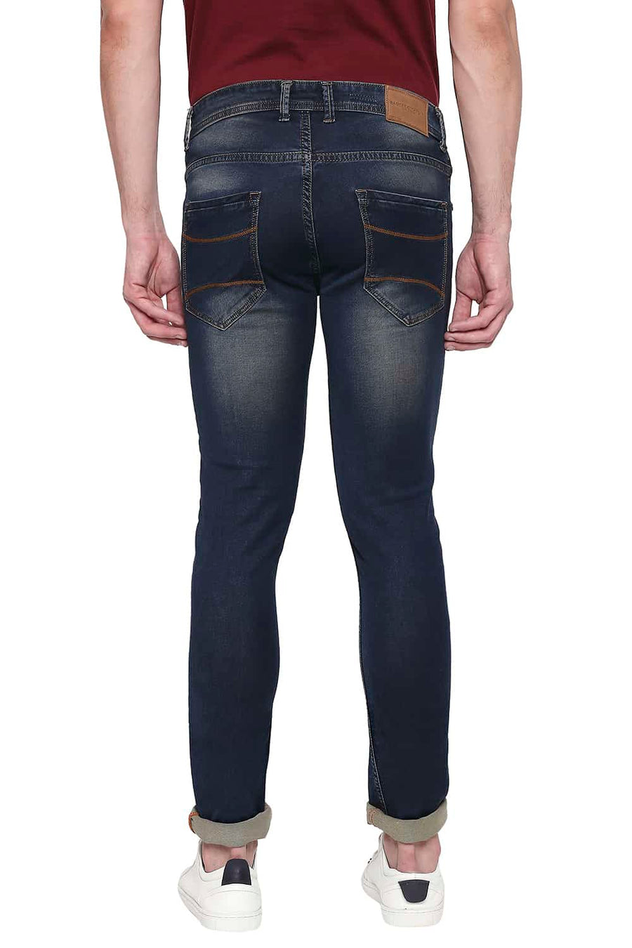 BASICS BLADE FIT MAJOLICA BLUE STRETCH JEANS