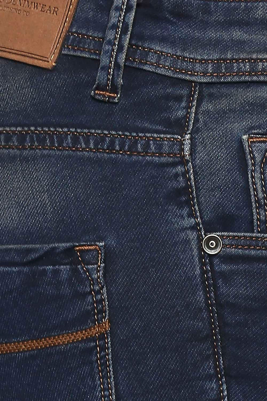 BASICS BLADE FIT MAJOLICA BLUE STRETCH JEANS