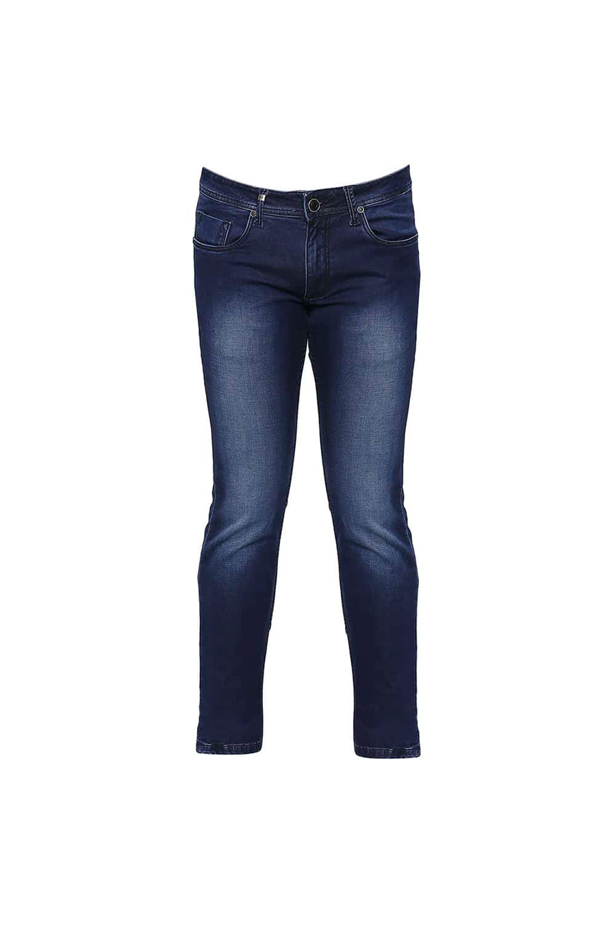 BASICS TORQUE FIT ESTATE BLUE STRETCH JEANS