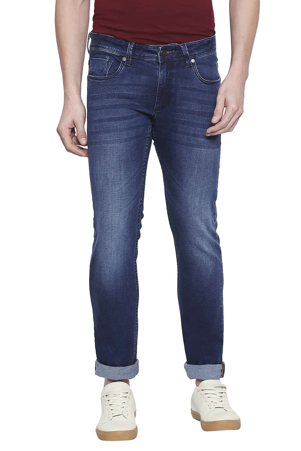 BASICS TORQUE FIT STRETCH JEANS