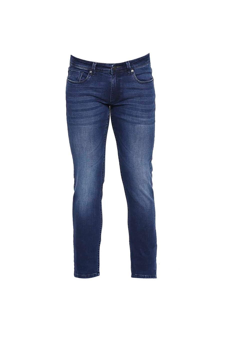 BASICS TORQUE FIT MEDIEVAL BLUE STRETCH JEANS