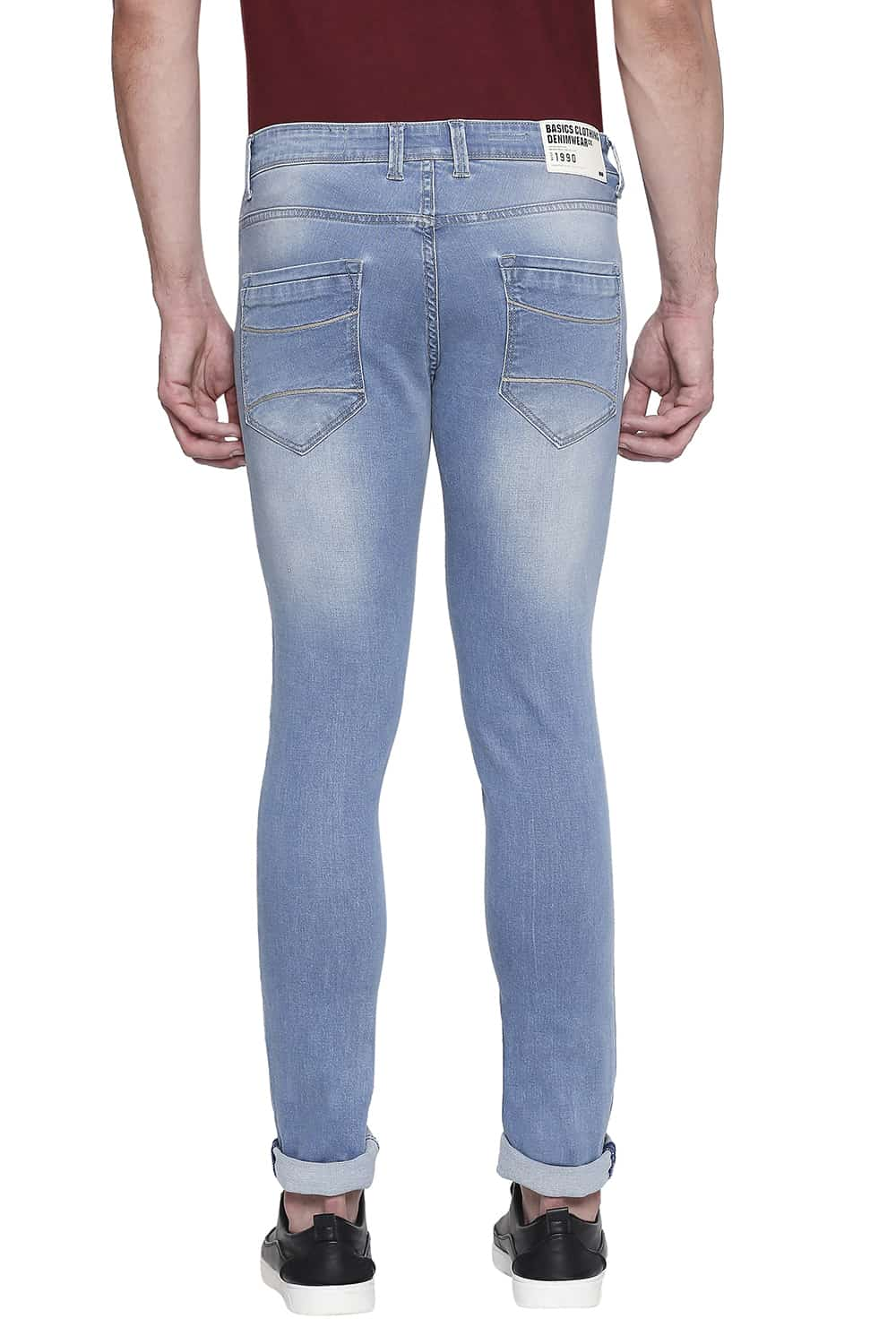 BASICS BLADE FIT STRETCH JEANS