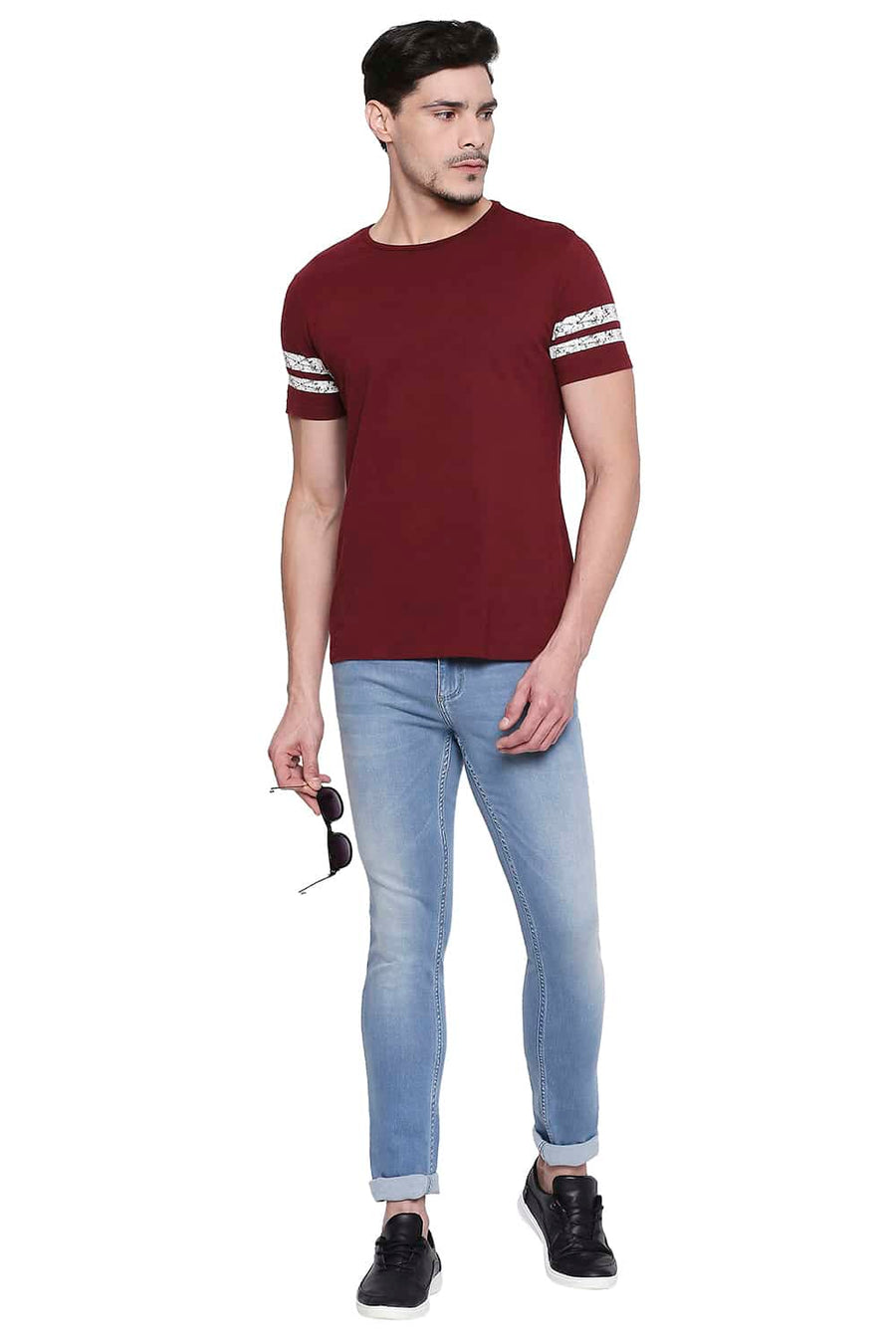 BASICS BLADE FIT INFINITY BLUE STRETCH JEANS