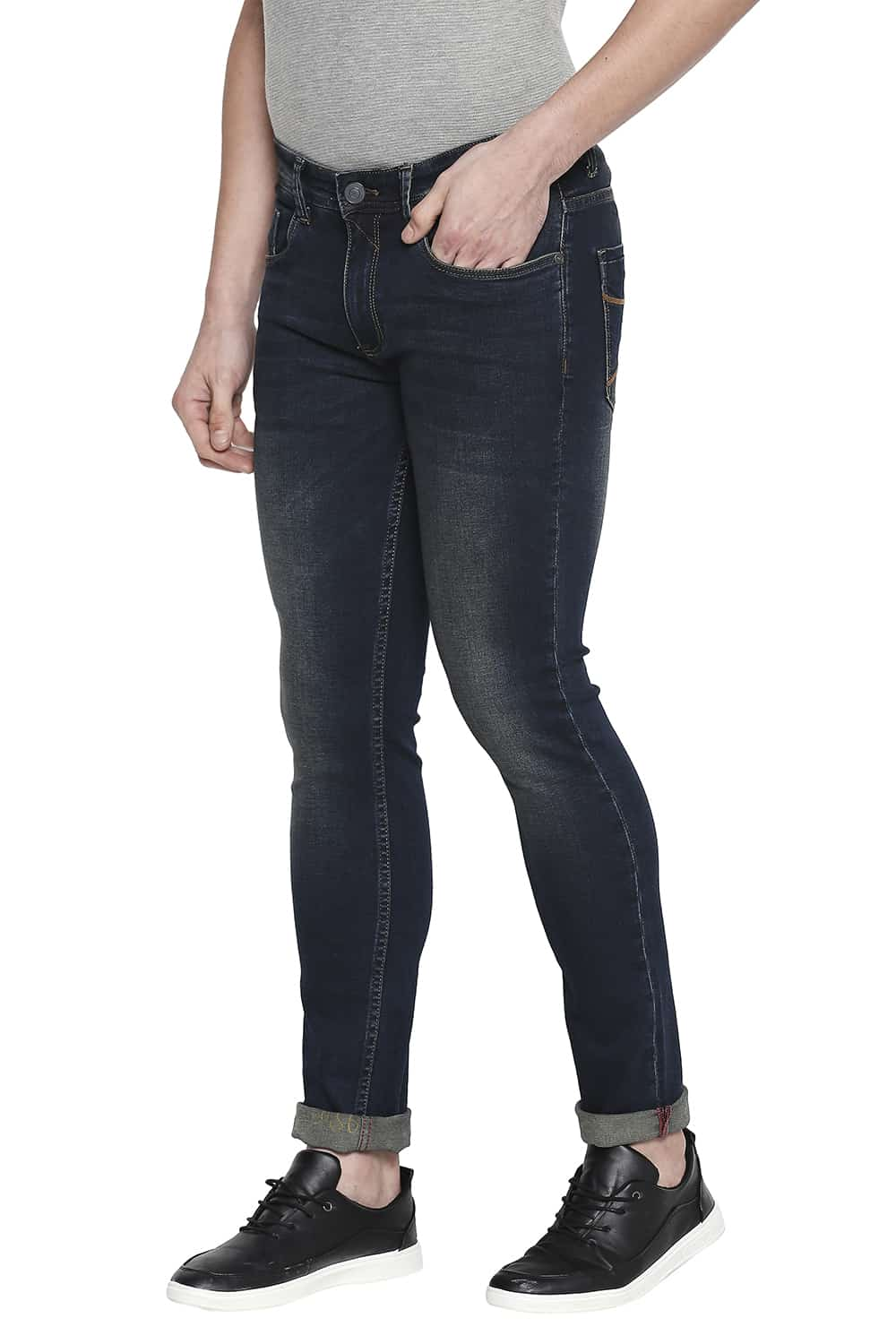 BASICS BLADE FIT STRETCH JEANS