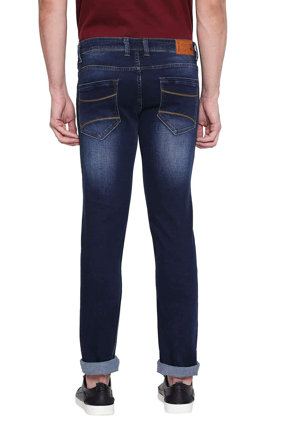 BASICS TORQUE FIT INSIGNIA BLUE STRETCH JEANS