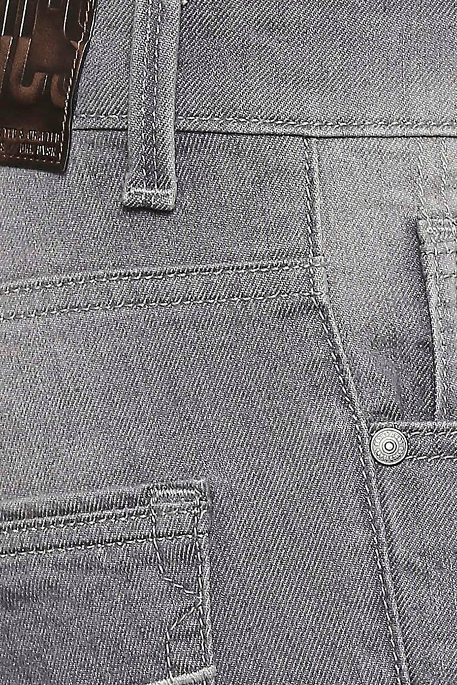 BASICS BLADE FIT SMOKED PEARL STRETCH JEANS
