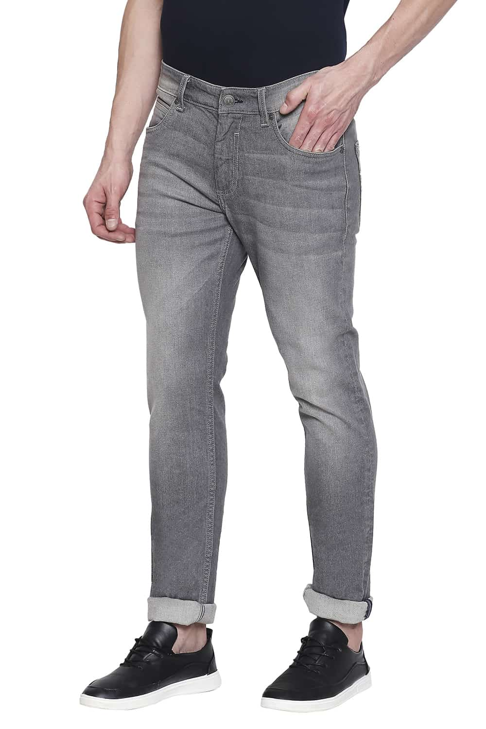 BASICS BLADE FIT STRETCH JEANS