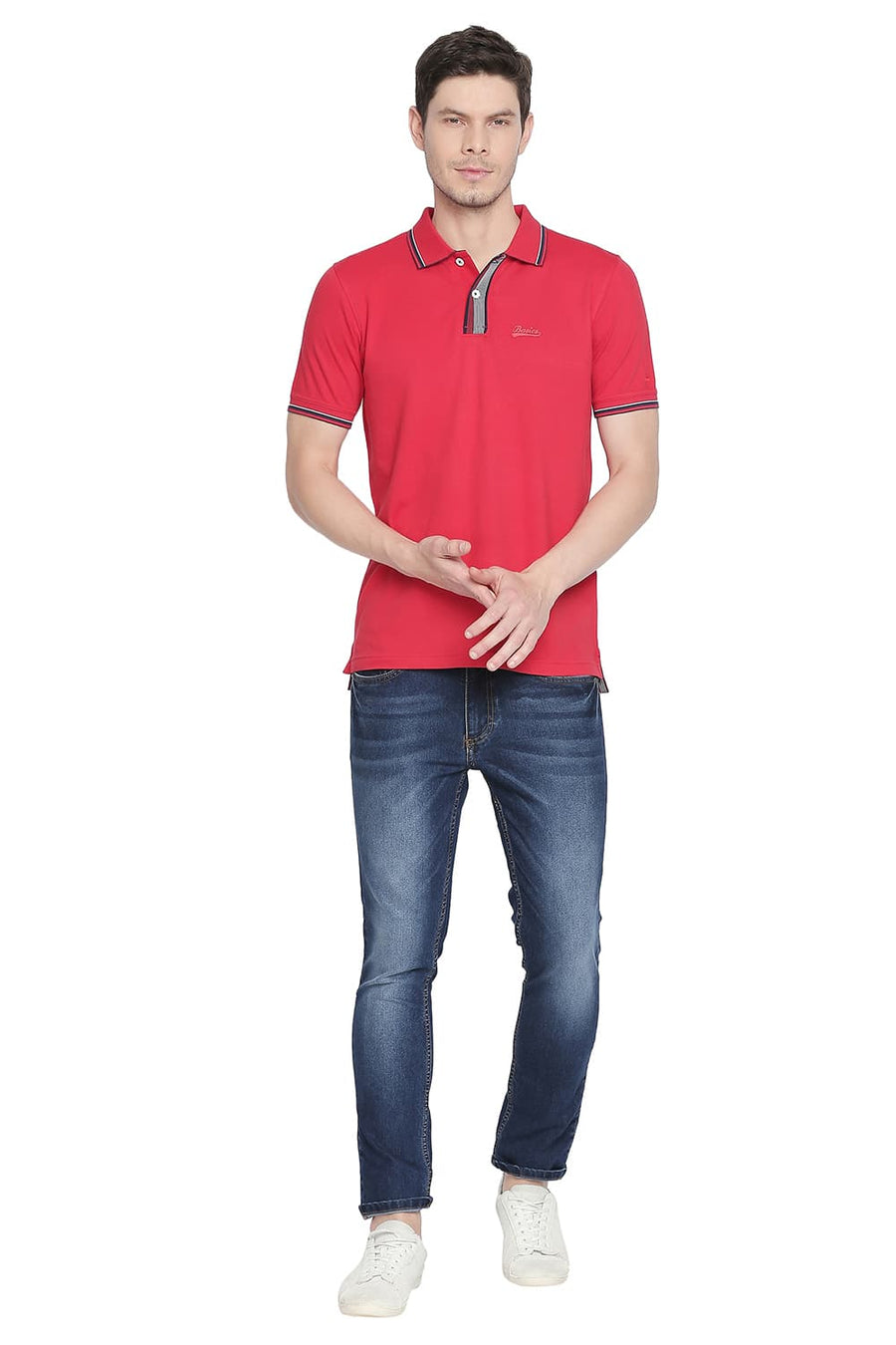 BASICS BLADE FIT INSIGNIA BLUE STRETCH JEAN