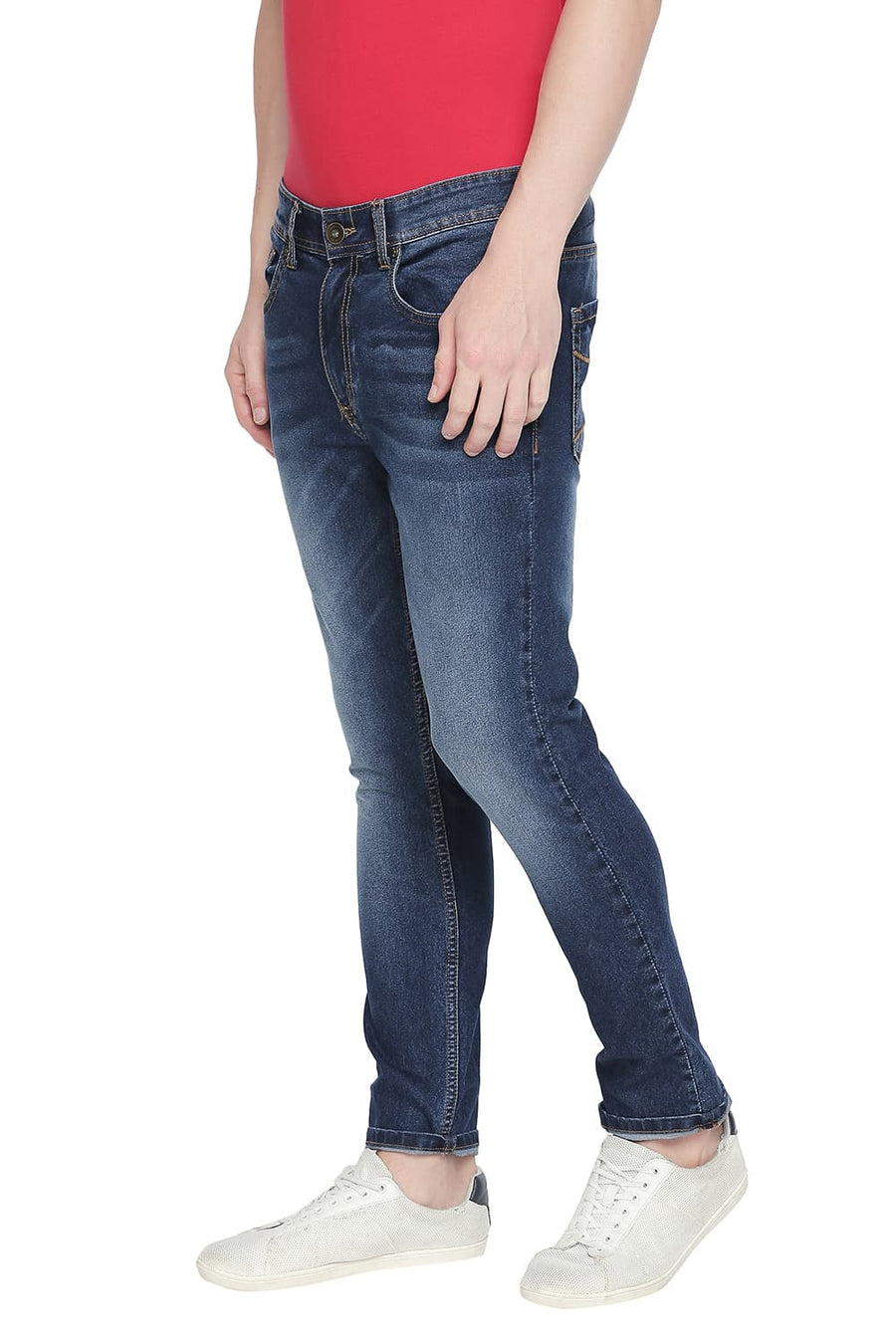 BASICS BLADE FIT INSIGNIA BLUE STRETCH JEAN