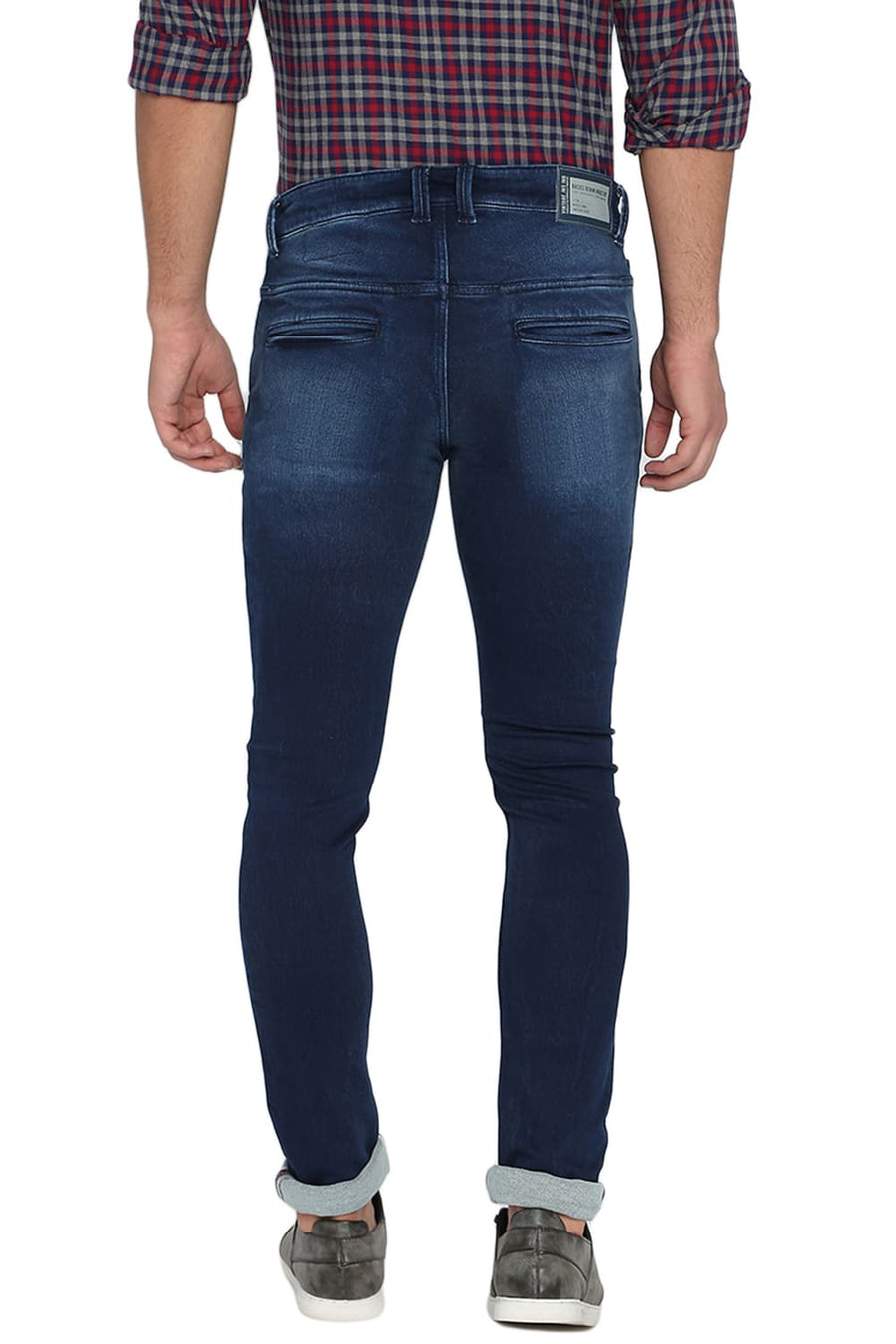 BASICS BLADE FIT PATRIOT BLUE INDIGO STRETCH JEANS