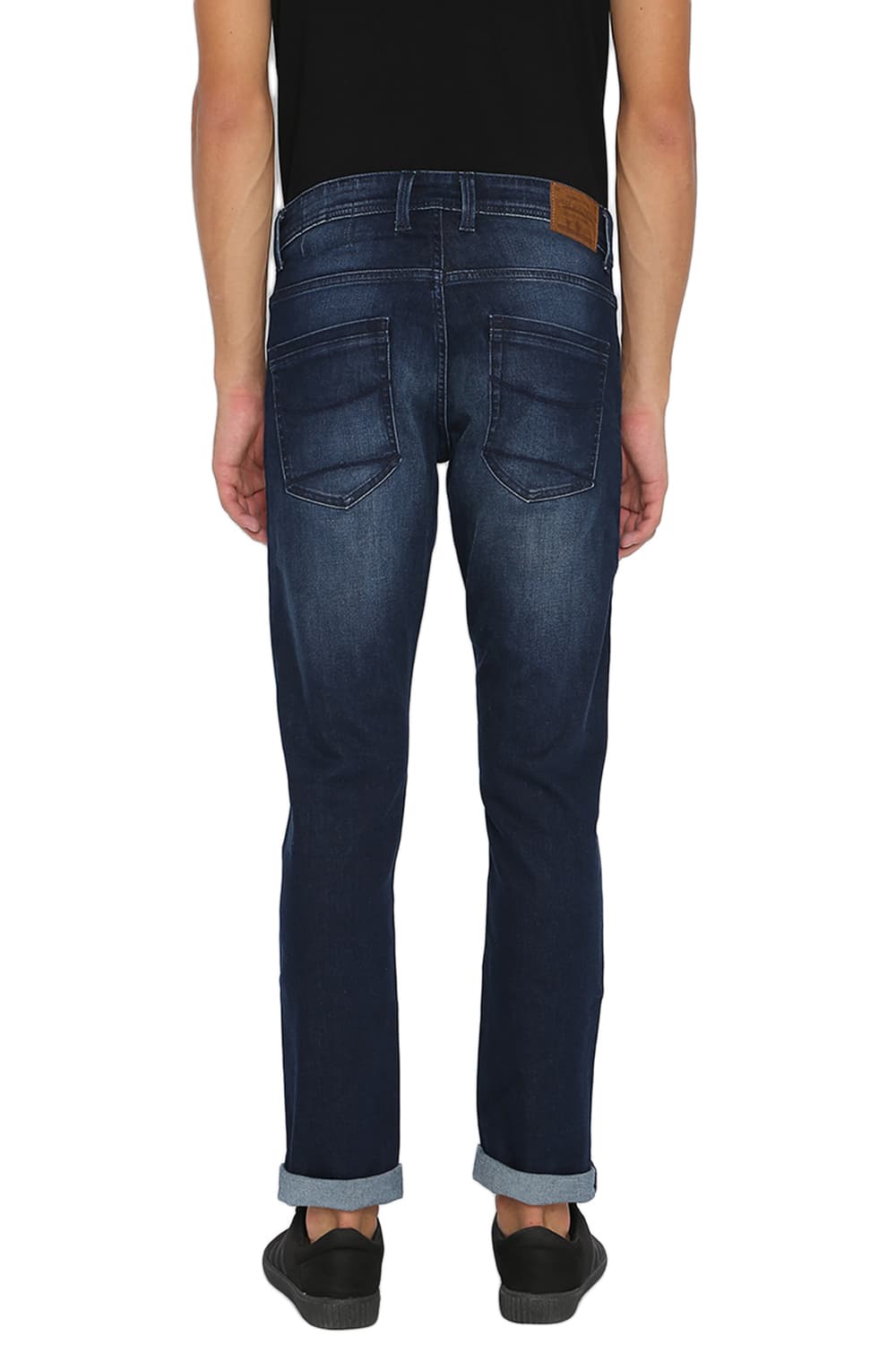 BASICS BLADE FIT INDIGO STRETCH JEANS