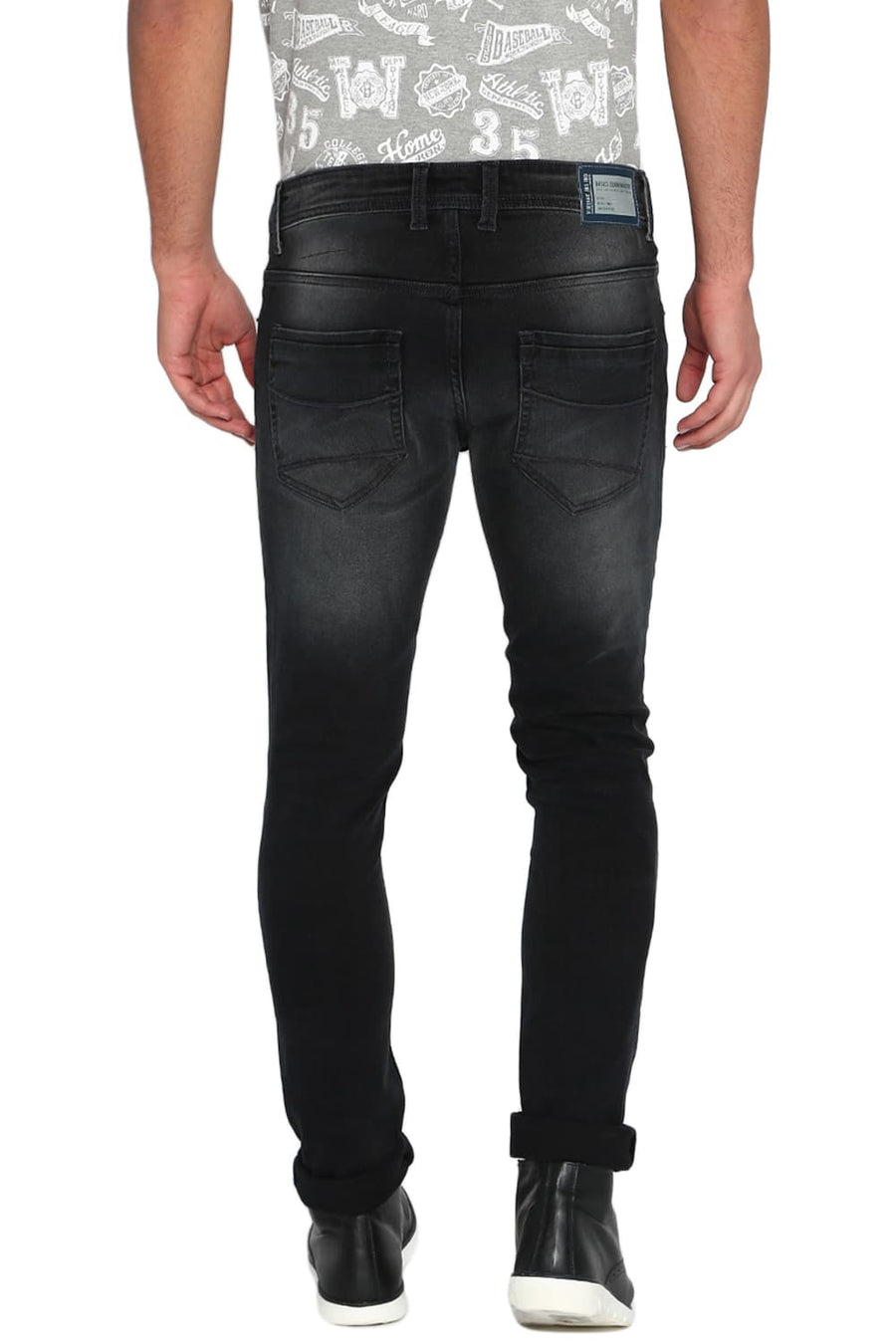 BASICS BLADE FIT PIRATE STRETCH JEANS