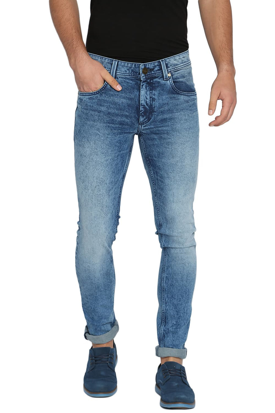 BASICS BLADE FIT RIVIERI STRETCH JEANS