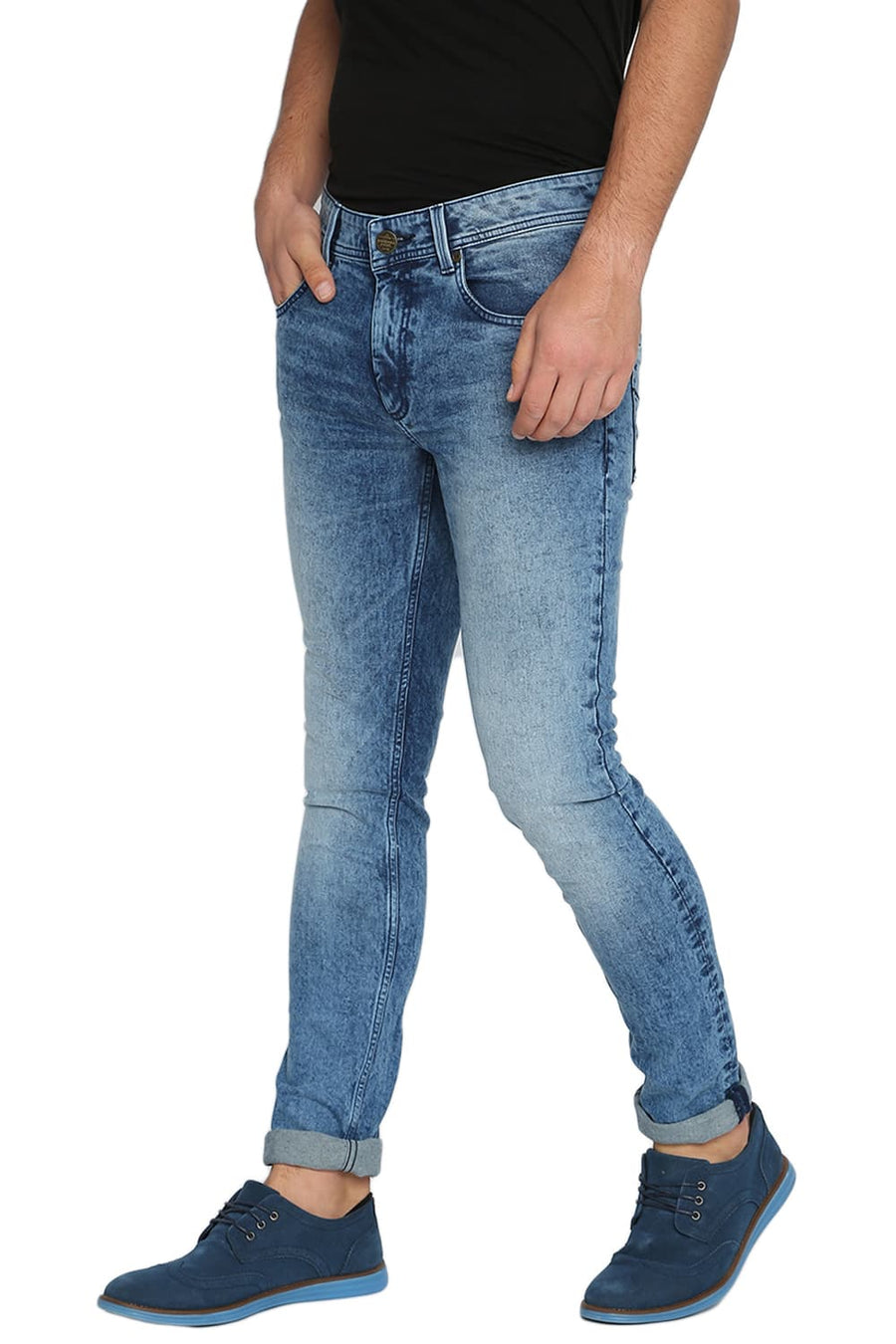 BASICS BLADE FIT RIVIERI STRETCH JEANS