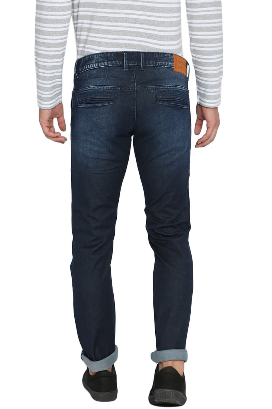 BASICS TORQUE FIT INDIA INK STRETCH JEANS