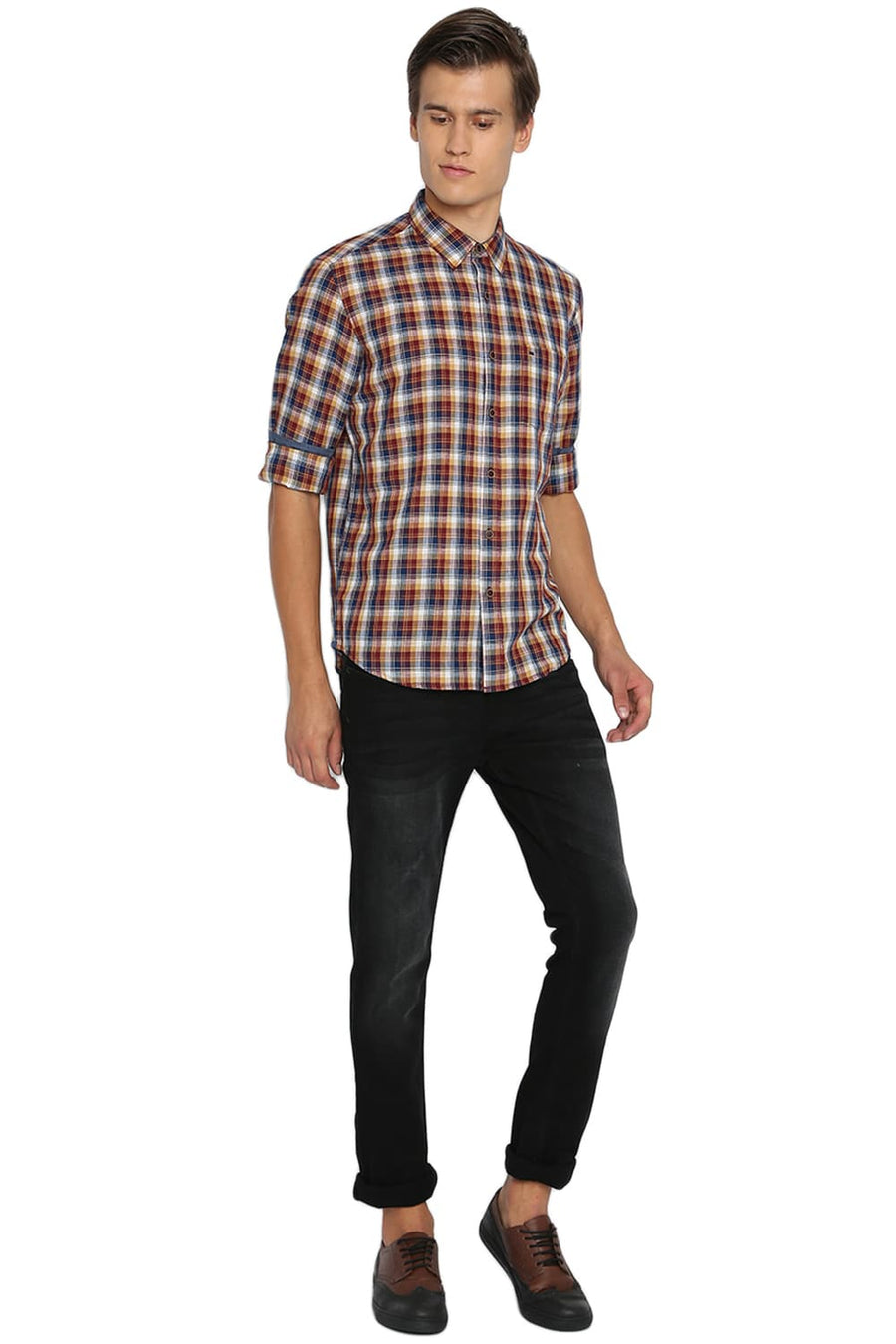 BASICS BLADE FIT JET BLACK STRETCH JEANS