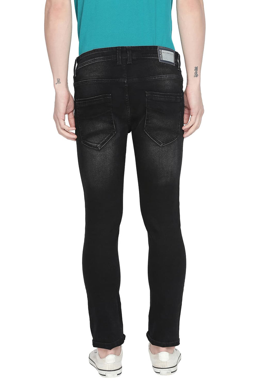 BASICS BLADE FIT ANTHRACITE STRETCH JEAN
