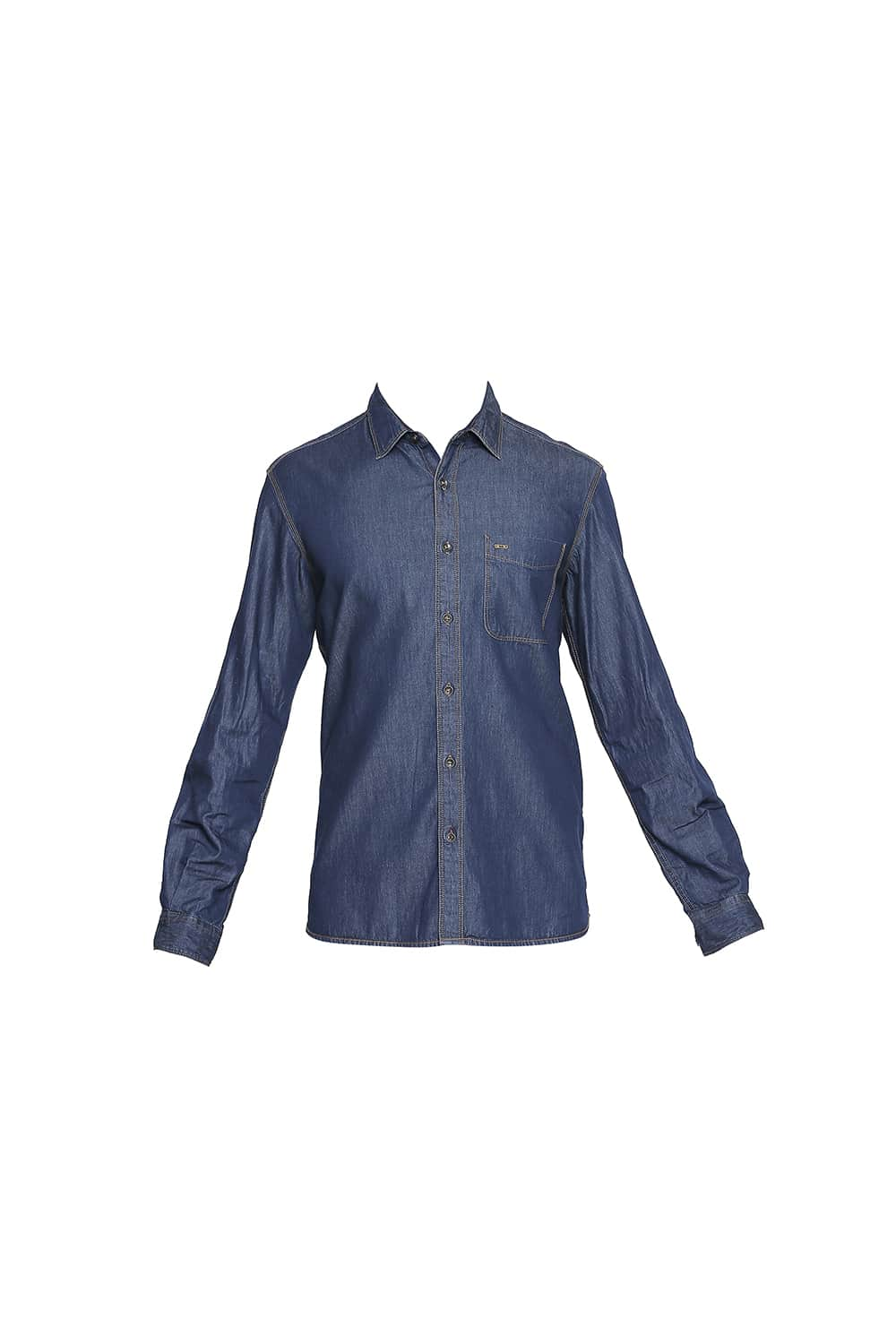 BASICS SLIM FIT TWILL SHIRT