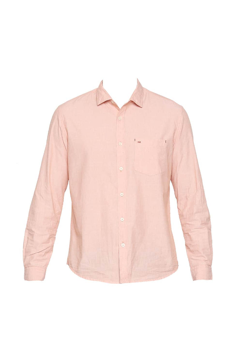 BASICS SLIM FIT FIL A FIL SHIRT