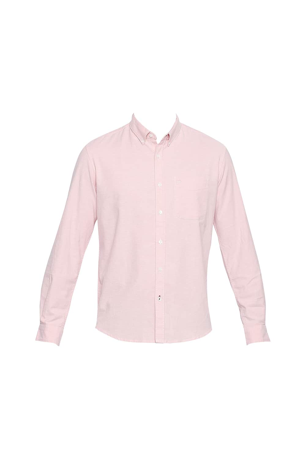 BASICS SLIM FIT OXFORD STRETCH SHIRT