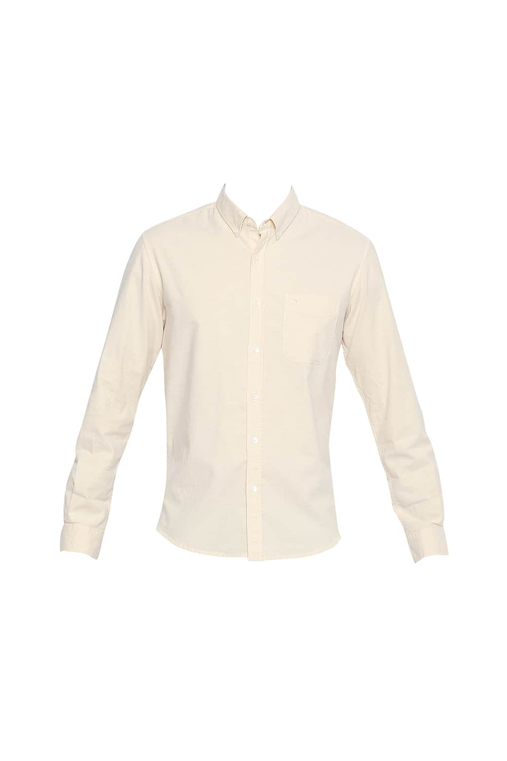 BASICS SLIM FIT OXFORD STRETCH SHIRT