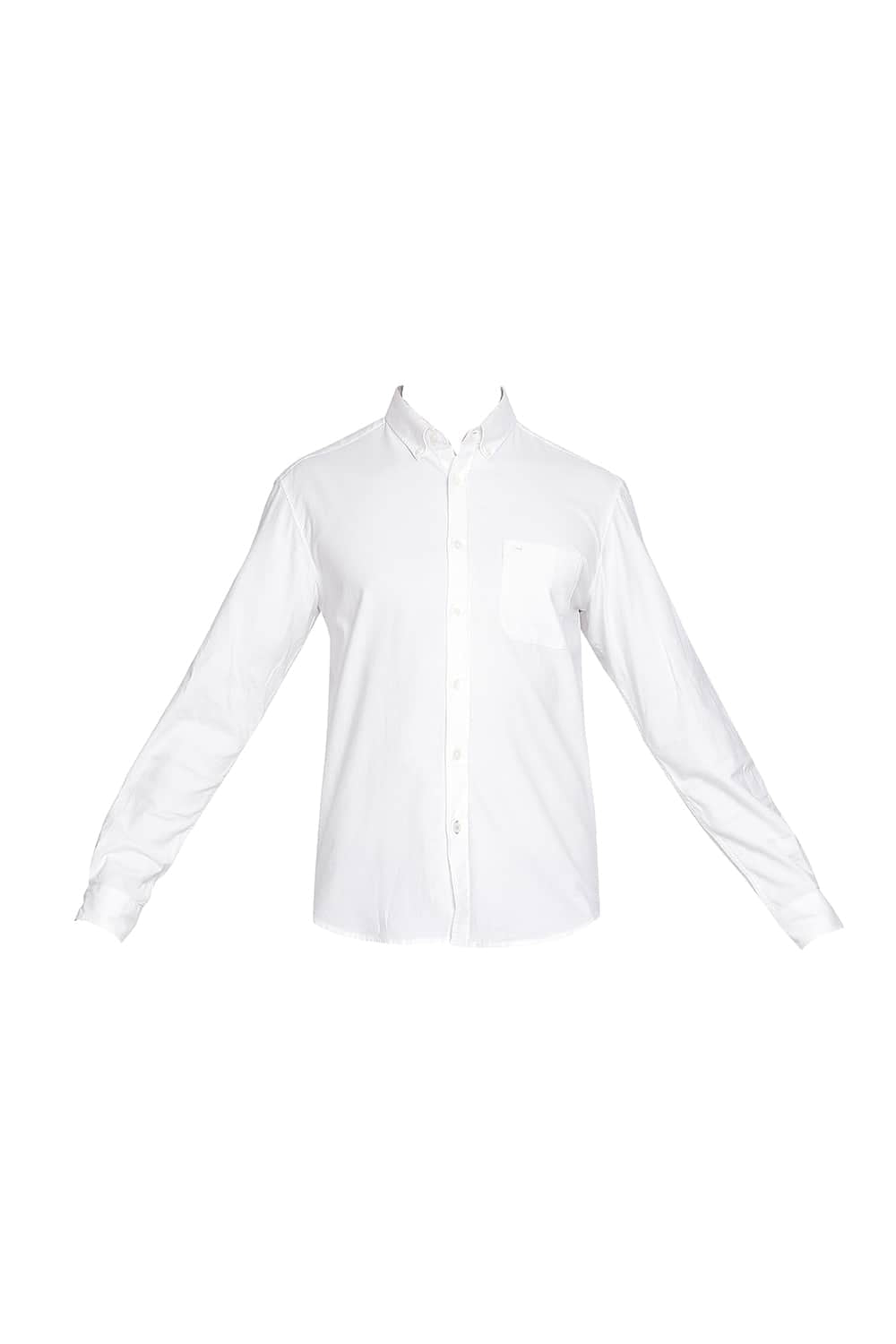 BASICS SLIM FIT OXFORD STRETCH SHIRT