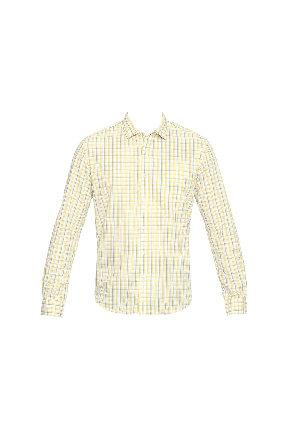 BASICS SLIM FIT CHECKS SHIRT