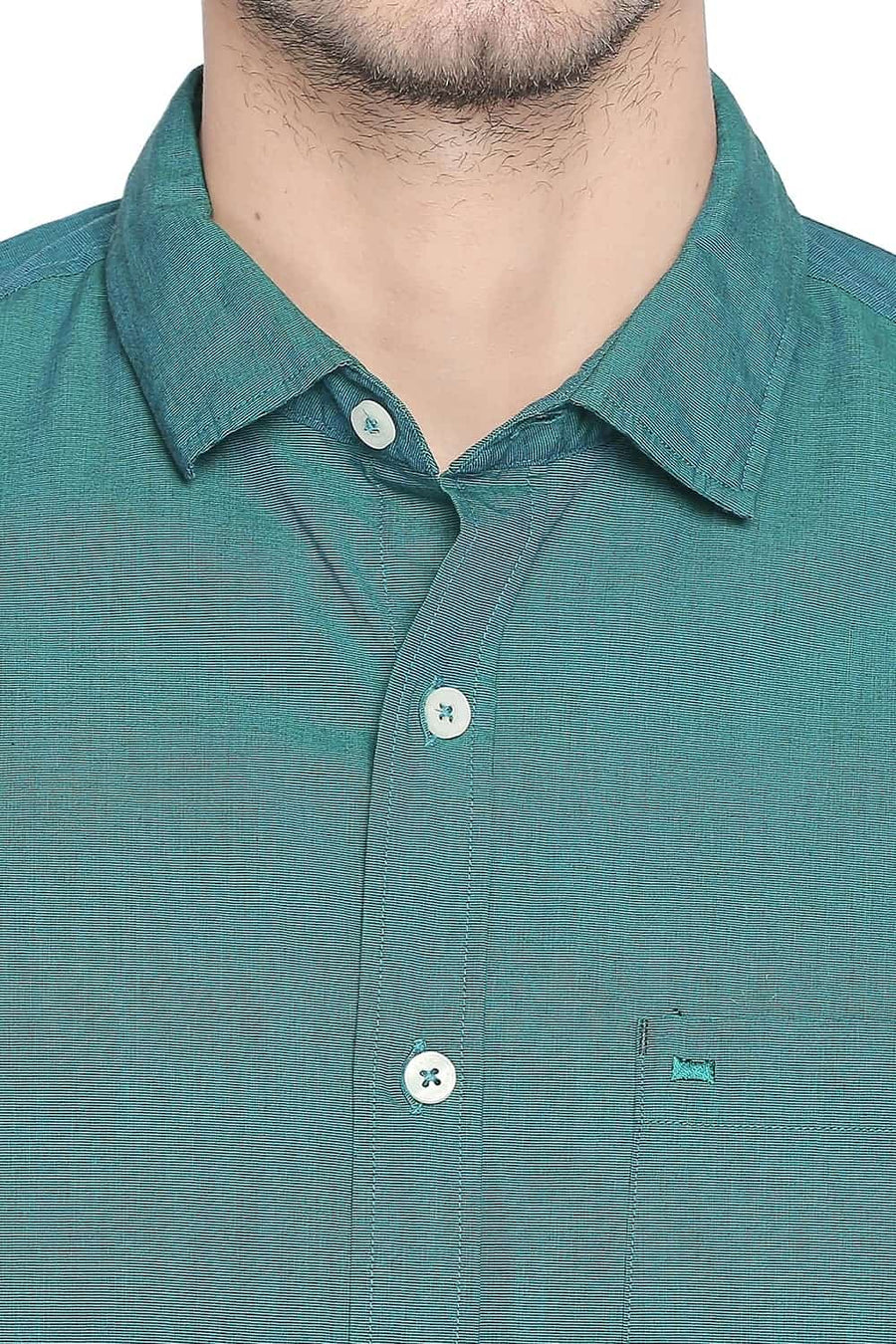 BASICS SLIM FIT PARASAILING AQUA FILA FIL SHIRT