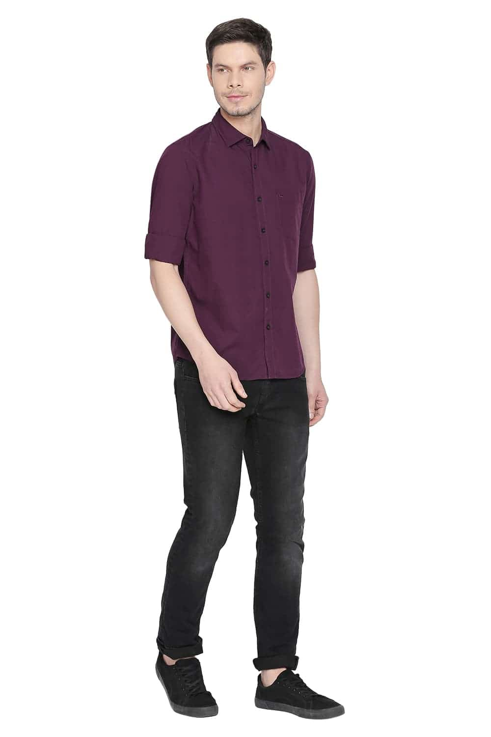 BASICS SLIM FIT FILA FIL SHIRT