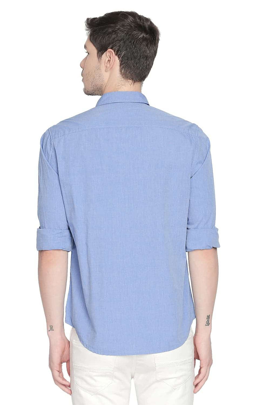 BASICS SLIM FIT REGATTA BLUE FILA FIL SHIRT