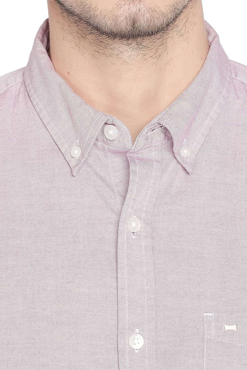 BASICS SLIM FIT OXFORD SHIRT