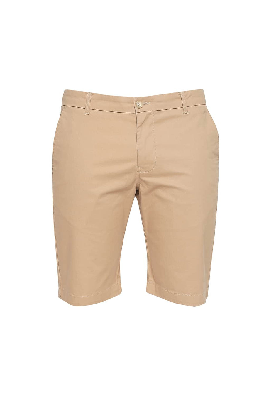 BASICS COMFORT FIT LARK TWILL STRETCH SHORTS